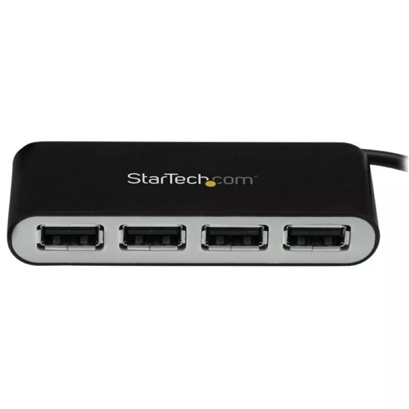 StarTech.com Φορητό hub USB 2.0 4 θυρών με ενσωματωμένο καλώδιο