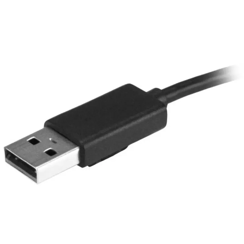 StarTech.com Φορητό hub USB 2.0 4 θυρών με ενσωματωμένο καλώδιο
