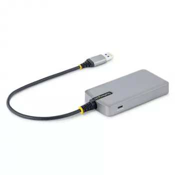 StarTech.com Hub USB 4 θυρών – USB 3.0 5 Gbit/s, τροφοδοτούμενο από το bus, USB-A σε 4x USB-A hub με προαιρετική είσοδο βοηθητικής τροφοδοσίας – φορητό hub USB για desktop/laptop, καλώδιο 30 cm, hub επέκτασης USB