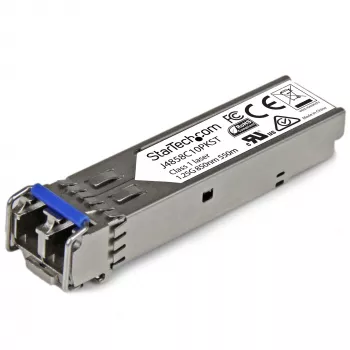 StarTech.com J4859C10PKST μονάδα πομποδέκτη SFP συμβατή με HPE J4859C, 1000BASE-LX, Gigabit Ethernet, SM/MM LC, 10 km / 550 m, 1310 nm, DDM, συσκευασία 10 τεμαχίων