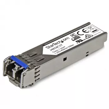 StarTech.com J4858CST μονάδα πομποδέκτη SFP συμβατή με HPE J4858C, 1000BASE-SX, Gigabit Ethernet, πολύτροπο LC, DDM, 550 m, 850 nm