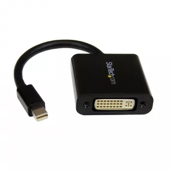 StarTech.com MDP2DVI3 προσαρμογέας Mini DisplayPort σε DVI, 1920x1200 (WUXGA), παθητικός, συμβατός με Thunderbolt, 17 cm, μαύρος