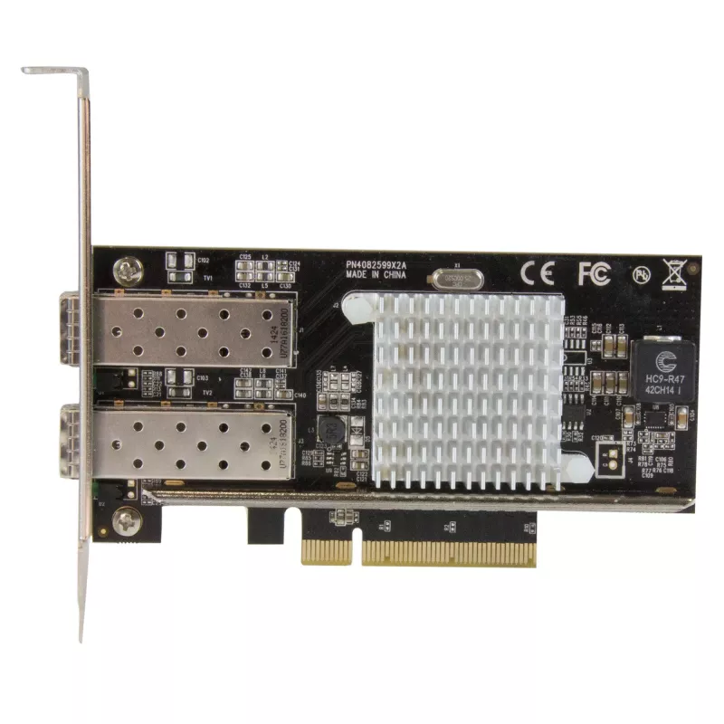 StarTech.com Κάρτα δικτύου 2 θυρών 10G Fiber με ανοιχτό SFP+ - PCIe, chipset Intel