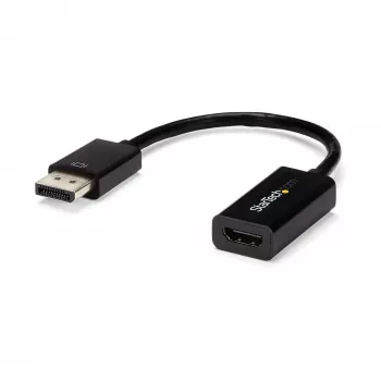 StarTech.com DP2HD4KS ενεργός προσαρμογέας DisplayPort 1.2 σε HDMI, 4K 30 Hz, βίντεο και ήχος, 0,15 m