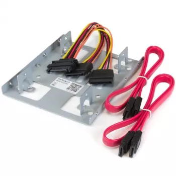 StarTech.com Βάση HDD Dual 2,5 inch σε 3,5 inch για δίσκους SATA – Βάση 2 δίσκων 2,5 inch σε 3,5 inch για υποδοχή τοποθέτησης