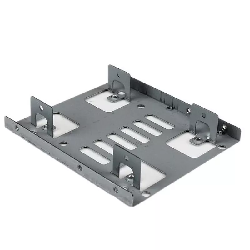 StarTech.com Βάση HDD Dual 2,5 inch σε 3,5 inch για δίσκους SATA – Βάση 2 δίσκων 2,5 inch σε 3,5 inch για υποδοχή τοποθέτησης