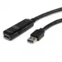 StarTech.com USB3AAEXT5M ενεργό καλώδιο προέκτασης USB 3.0 5 m, USB-A αρσενικό σε θηλυκό, 5 Gbps, μαύρο