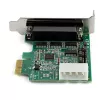 StarTech.com κάρτα προσαρμογέα PCI Express RS232 Serial 4 θυρών – PCIe RS232 Serial Host Controller Card – PCIe σε σειριακό DB9 – 16950 UART – κάρτα επέκτασης Low-Profile – Windows/Linux – TAA