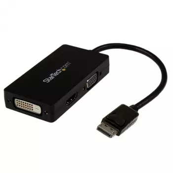 StarTech.com προσαρμογέας Travel-A/V: μετατροπέας 3-in-1 DisplayPort σε VGA, DVI ή HDMI