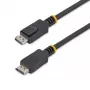StarTech.com Καλώδιο DisplayPort 1.2 50cm – Καλώδιο DisplayPort 4K x 2K Ultra HD με πιστοποίηση VESA – Κοντό καλώδιο DP σε DP για οθόνη – Λεπτό καλώδιο βίντεο/οθόνης DP – Βύσματα DP με κλείδωμα