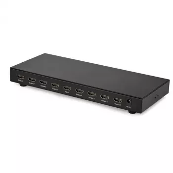 StarTech.com Διαχωριστής HDMI 8 Θυρών 4K 60Hz, HDMI, 8x HDMI, 3840 x 2160 Pixel, Μαύρο, 4K Ultra HD, 60 Hz