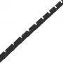 InLine 59946P σπειροειδής θήκη καλωδίων, 10 m, 18 mm, μαύρη