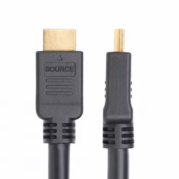 StarTech.com Ενεργό καλώδιο HDMI 2.0 15m (49,2ft), CMP, πιστοποιημένο Plenum, καλώδιο High Speed HDMI, 4K 60Hz, HDR10/HDCP 2.2/ARC, καλώδιο HDMI CMP εντός τοίχου