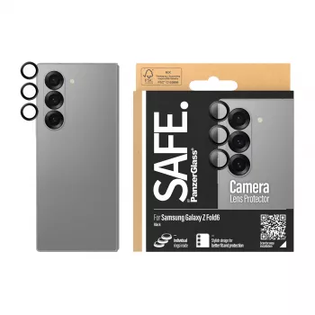 Προστασία φακού κάμερας PanzerGlass SAFE. by για Samsung Galaxy Z Fold6 Ανθεκτικό σε γρατσουνιές Ανθεκτικό σε κρούσεις Μαύρο