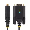 StarTech.com Καλώδιο προσαρμογέα USB σε σειριακό null modem 2m, COM, FTDI, USB-A σε DB9 RS232, αντικαταστάσιμες βίδες/παξιμάδια DB9, Windows/macOS/Linux