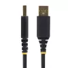 StarTech.com Καλώδιο προσαρμογέα USB σε σειριακό null modem 2m, COM, FTDI, USB-A σε DB9 RS232, αντικαταστάσιμες βίδες/παξιμάδια DB9, Windows/macOS/Linux