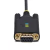 StarTech.com Καλώδιο προσαρμογέα USB σε σειριακό null modem 2m, COM, FTDI, USB-A σε DB9 RS232, αντικαταστάσιμες βίδες/παξιμάδια DB9, Windows/macOS/Linux