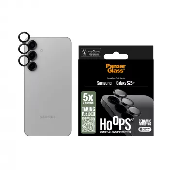 Προστασία φακού κάμερας PanzerGlass Samsung Galaxy S25+ Ανθεκτικό σε γρατσουνιές Ανθεκτικό σε κρούσεις
