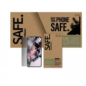 PanzerGlass SAFE. by ® Προστασία οθόνης απορρήτου Samsung Galaxy S25 | S24 | Ultra-Wide Fit