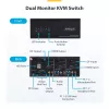 StarTech.com P2ADDH462-KVM-SWITCH Διακόπτης KVM Μαύρο
