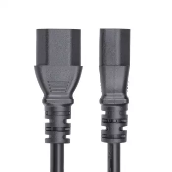 StarTech.com Καλώδιο προέκτασης ρεύματος 4,5m (15ft), Καλώδιο ρεύματος PDU C14 σε C13, 15A 250V, 14AWG, Καλώδιο ρεύματος AC για PDU/τροφοδοτικό, πιστοποιημένο KEMA-KEUR