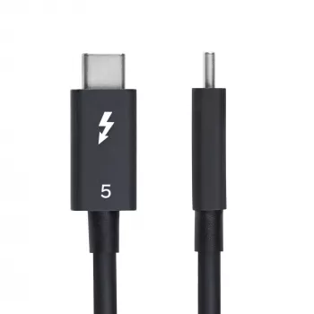 StarTech.com Καλώδιο Thunderbolt 5 2.6ft (80cm), 80 Gbit/s/ έως 120 Gbit/s, 240 W PD, 8K 60 Hz, πιστοποιημένο καλώδιο Thunderbolt – συμβατό με Thunderbolt 4/USB4/USB-C