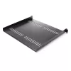 StarTech.com Ράφι Server Rack 1U – Universal Vented Rack Mount Cantilever Tray για 19 ίντσες Rack Δικτυακού Εξοπλισμού & Ντουλάπα – Ανθεκτικός Χάλυβας – Ικανότητα φόρτωσης 44lb/20kg – Ράφι βάθους 16 ιντσών, Μαύρο