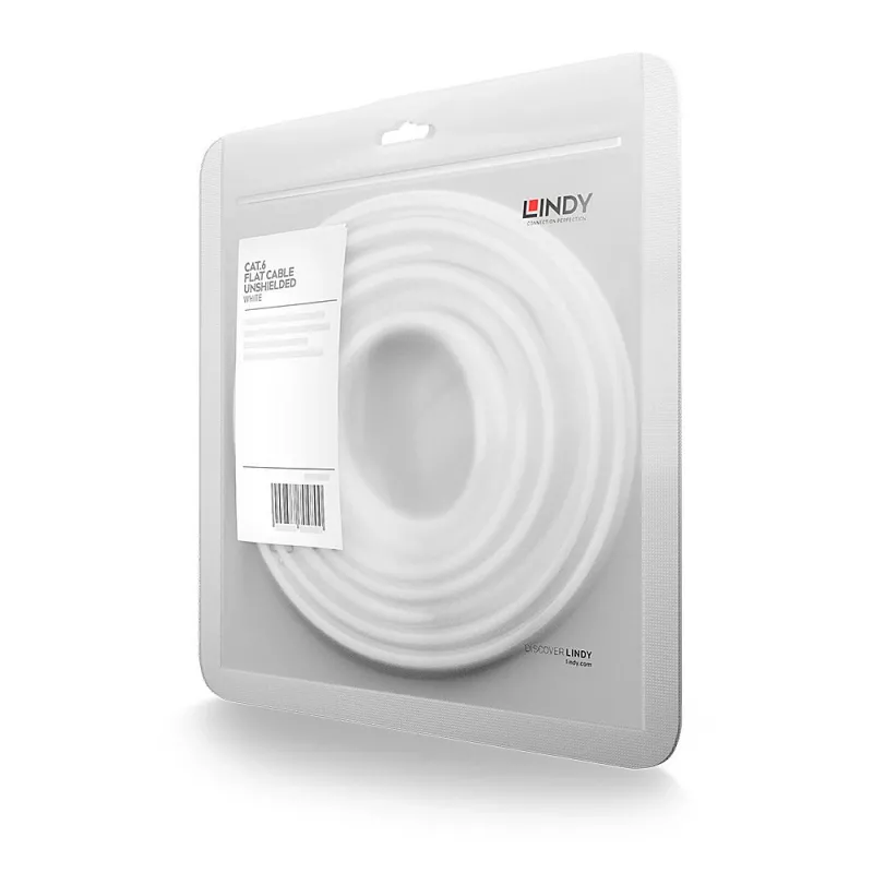 Lindy 47502 καλώδιο δικτύου λευκό 2 m Cat6 U/UTP (UTP)