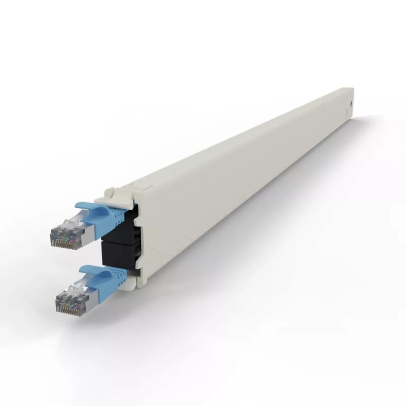 Καλώδιο δικτύου PATCHBOX CONE30STPBL RJ-45 Cat6a 1,8 m μπλε