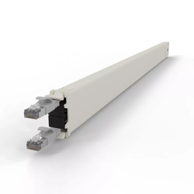 Καλώδιο δικτύου PATCHBOX CONE30STPSL RJ-45 Cat6a 1,8 m γκρι