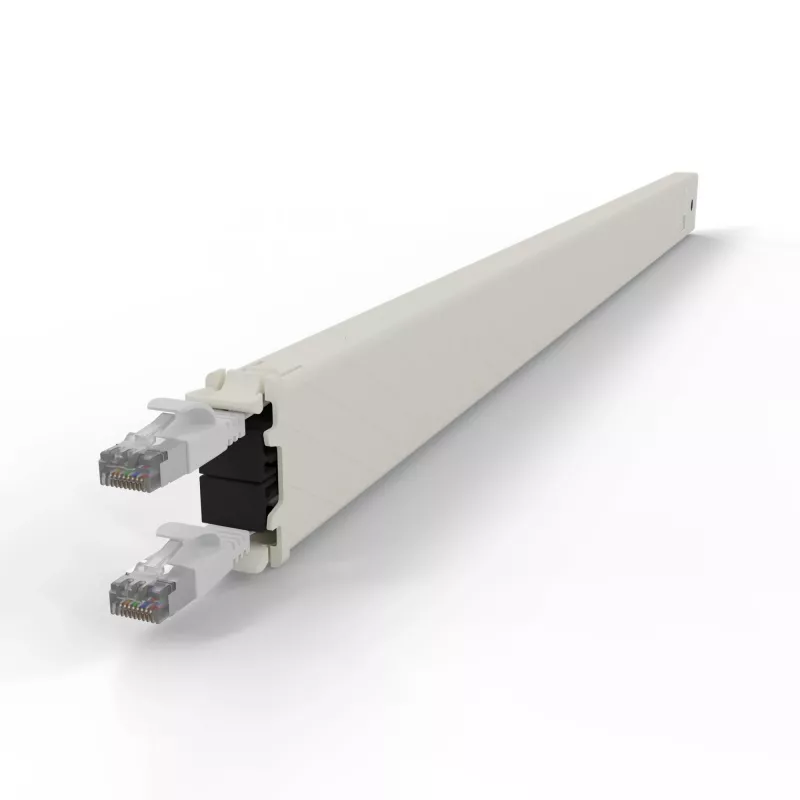 Καλώδιο δικτύου PATCHBOX CONE30STPWH RJ-45 Cat6a 1,8 m λευκό