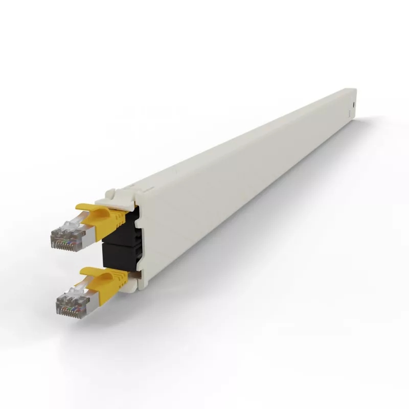 Καλώδιο δικτύου PATCHBOX CONE30STPYL RJ-45 Cat6a 1,8 m κίτρινο