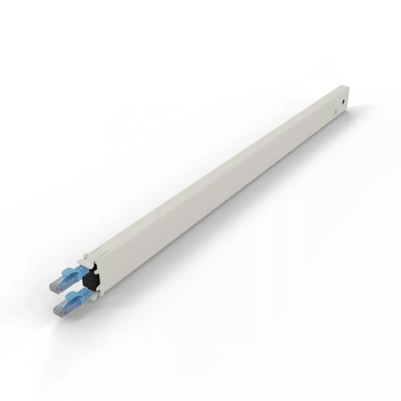 PATCHBOX patchbox.one CONE30UTPBL κασέτα καλωδίου διασύνδεσης, 30RU, Cat6a, UTP, μπλε