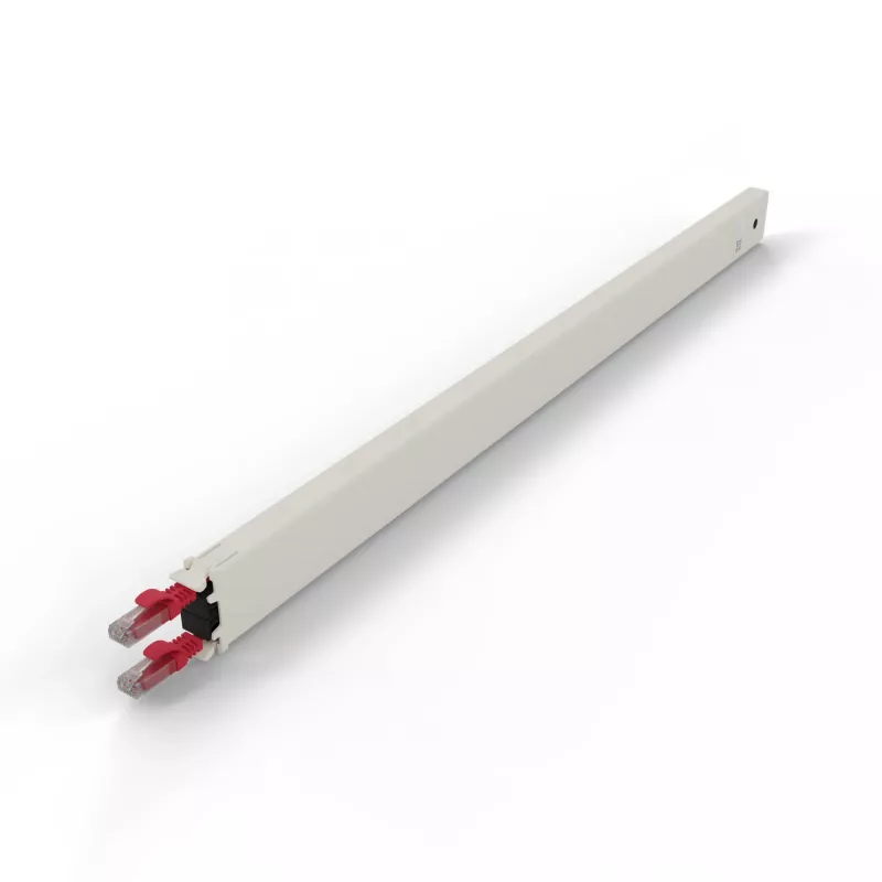 PATCHBOX patchbox.one CONE30UTPRD κασέτα καλωδίου διασύνδεσης, 30RU, Cat6a, UTP, κόκκινη