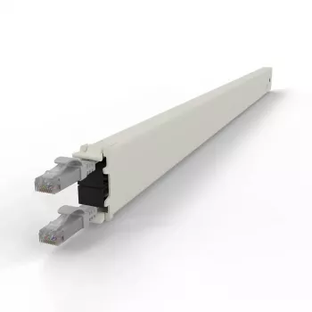 PATCHBOX patchbox.one CONE30UTPSL ανασυρόμενη κασέτα καλωδίου διασύνδεσης, 30RU, Cat6a, UTP, γκρι