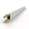 PATCHBOX patchbox.one CONE30UTPYL ανασυρόμενη κασέτα καλωδίου σύνδεσης, 30RU, Cat6a, UTP, κίτρινη