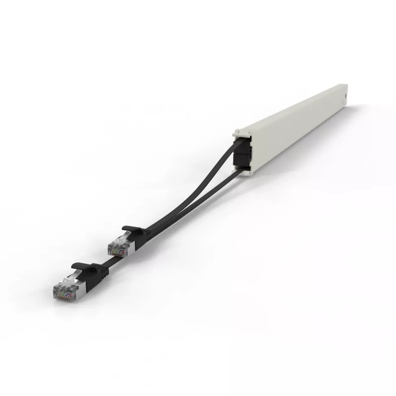 Καλώδιο δικτύου PATCHBOX CONE46STPBK RJ-45 Cat6a 2,5 m μαύρο