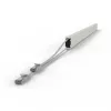 Καλώδιο δικτύου PATCHBOX CONE46STPSL RJ-45 Cat6a 2,5 m γκρι