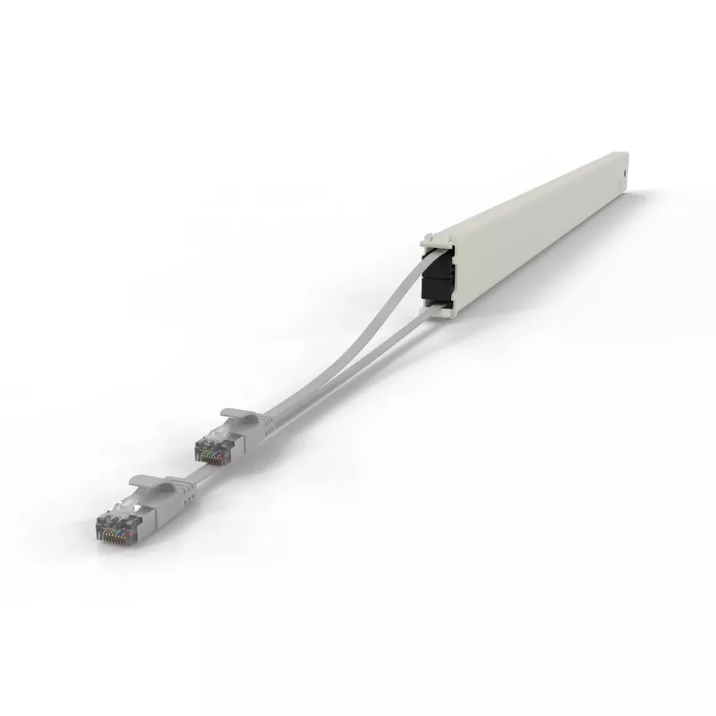 Καλώδιο δικτύου PATCHBOX CONE46STPSL RJ-45 Cat6a 2,5 m γκρι