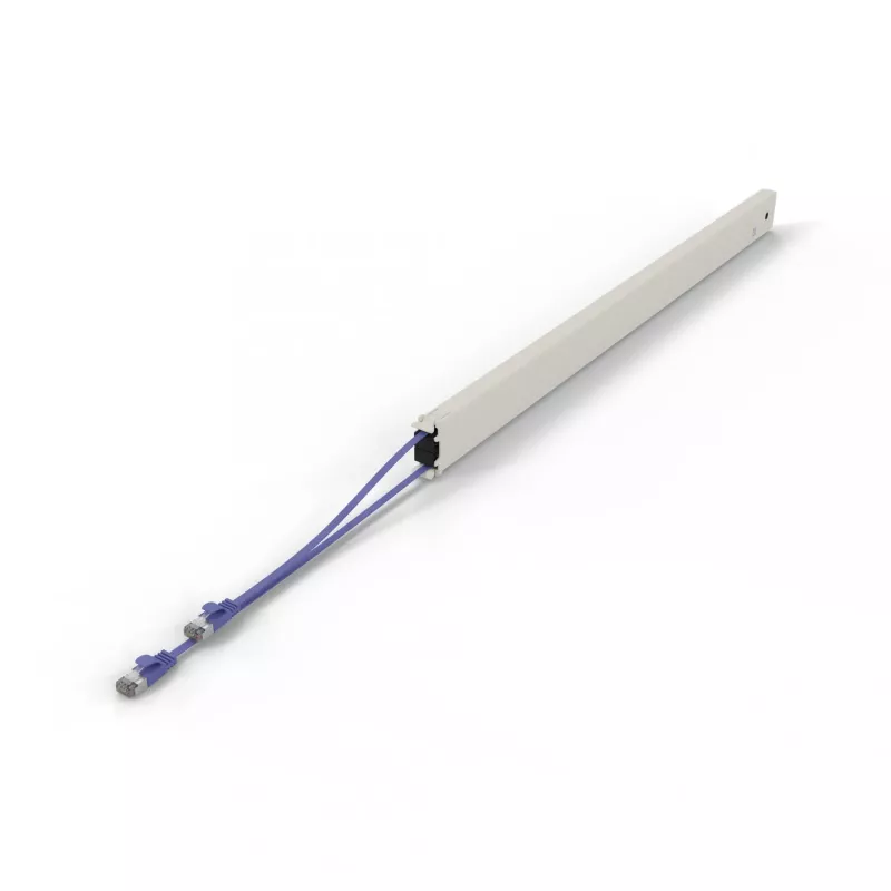 PATCHBOX patchbox.one CONE46STPVI κασέτα καλωδίου σύνδεσης, 46RU, Cat6a, STP, μοβ