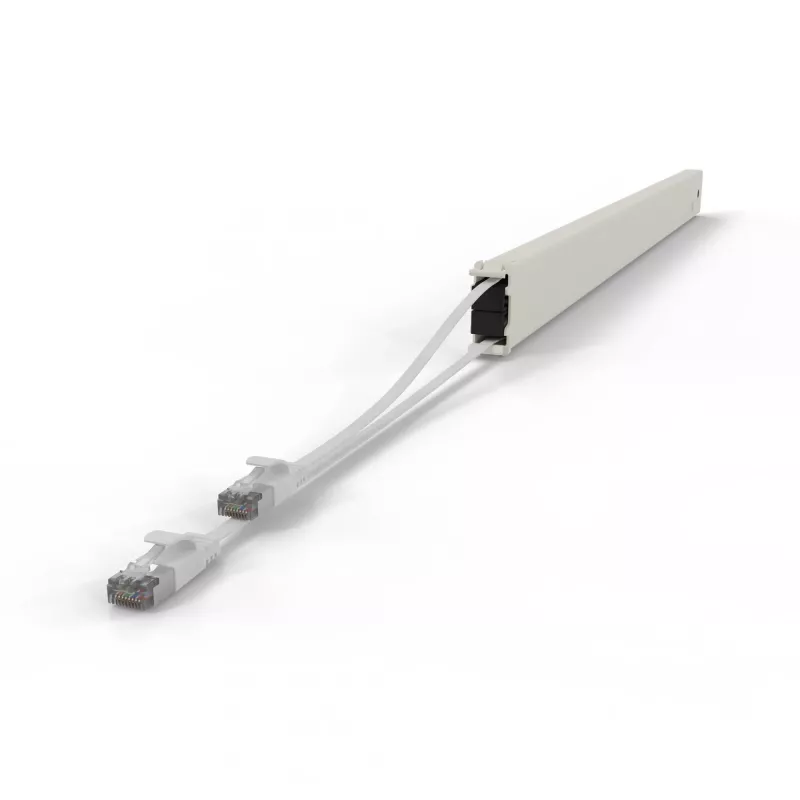 Καλώδιο δικτύου PATCHBOX CONE46STPWH 2,5 m Cat6a U/FTP λευκό
