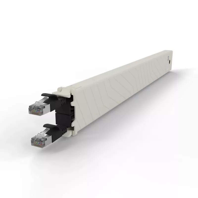 Καλώδιο δικτύου PATCHBOX CONEX8STPBK RJ-45 Cat6a 0,8 m μαύρο