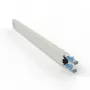 Καλώδιο δικτύου PATCHBOX CONEX8STPBL RJ-45 Cat6a 0,8 m μπλε