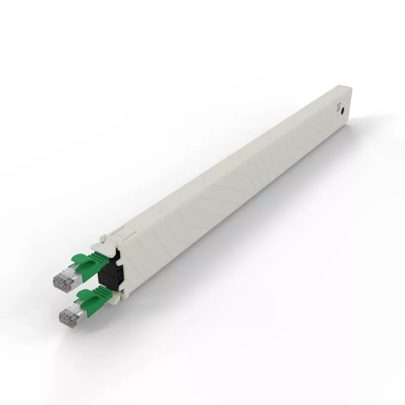 Καλώδιο δικτύου PATCHBOX CONEX8STPGR RJ-45 Cat6a 0,8 m πράσινο