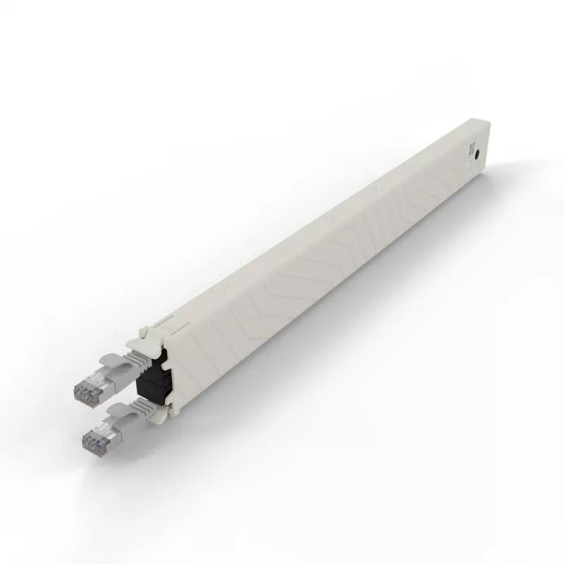 Καλώδιο δικτύου PATCHBOX CONEX8STPSL RJ-45 Cat6a 0,8 m γκρι