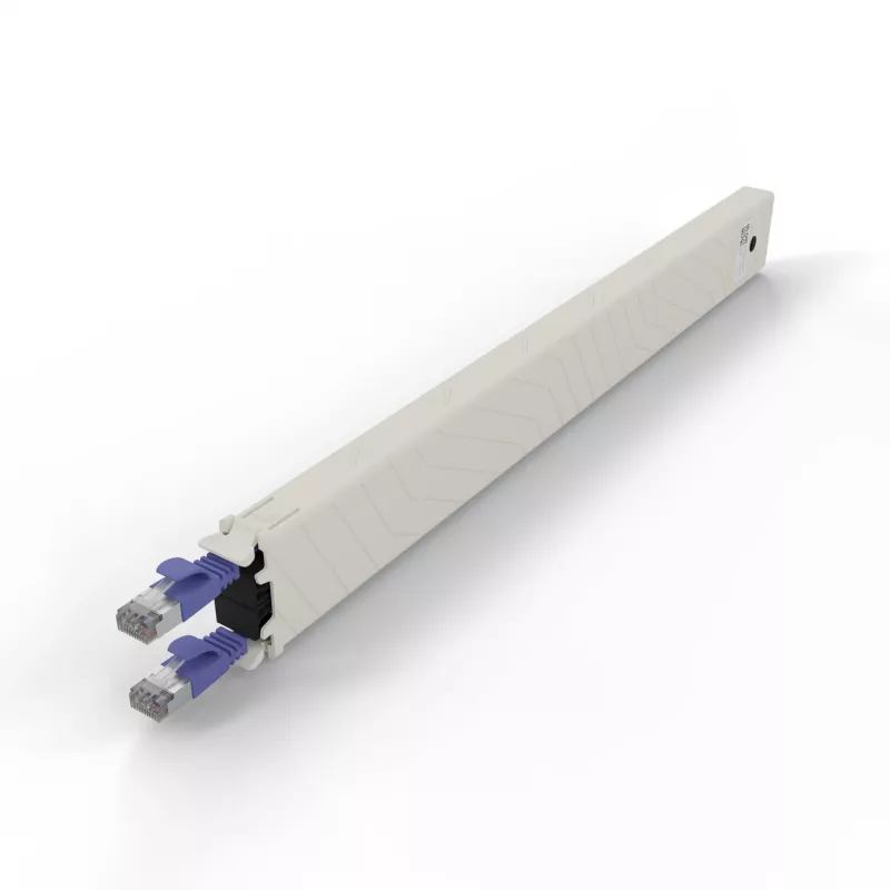 Καλώδιο δικτύου PATCHBOX CONEX8STPVI μωβ 0,8 m Cat6a U/FTP STP