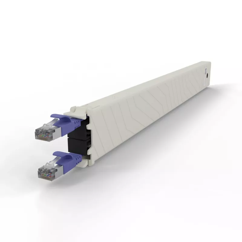 Καλώδιο δικτύου PATCHBOX CONEX8STPVI μωβ 0,8 m Cat6a U/FTP STP