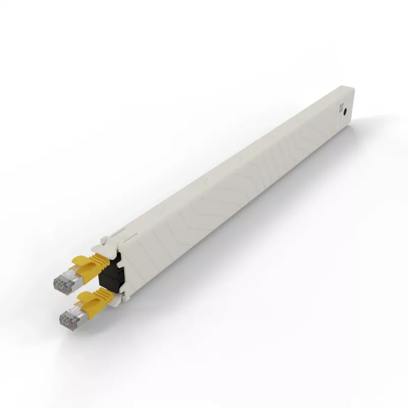 Καλώδιο δικτύου PATCHBOX CONEX8STPYL RJ-45 Cat6a 0,8 m κίτρινο