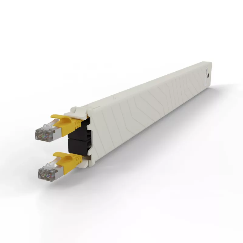 Καλώδιο δικτύου PATCHBOX CONEX8STPYL RJ-45 Cat6a 0,8 m κίτρινο