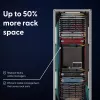 PATCHBOX .one CONEX8UTPGR 8RU Cat6a UTP ανασυρόμενη χάλκινη κασέτα, πράσινη